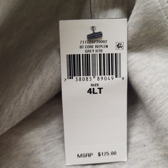 New Polo Ralph Lauren Jogger Sweatpants Mens 4XLT Gray Tapered Drawstring Logo - Picture 4 of 15